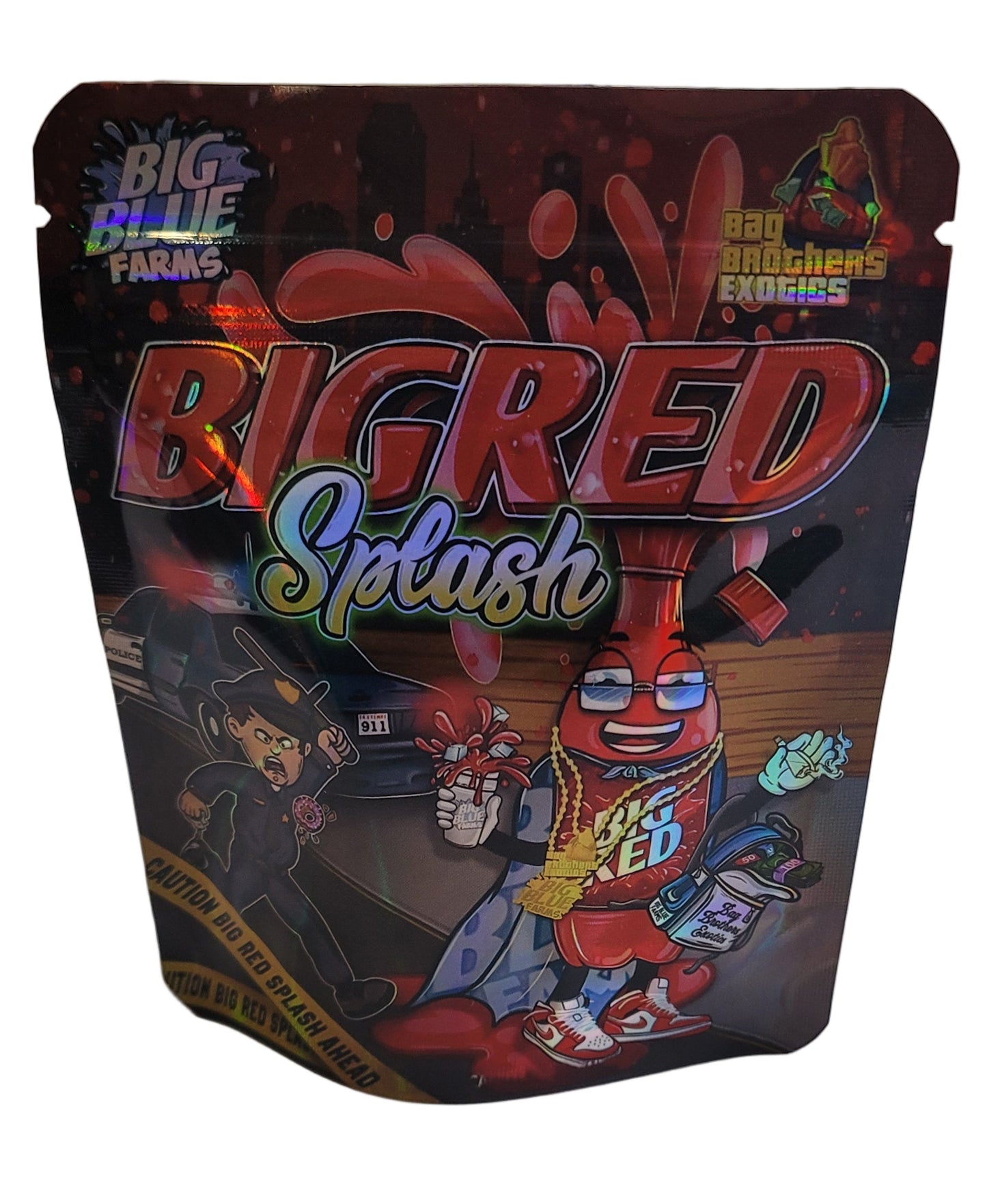 Mylar Smell Proof Ziplock Bags - 3.5g (100pcs Bundle)