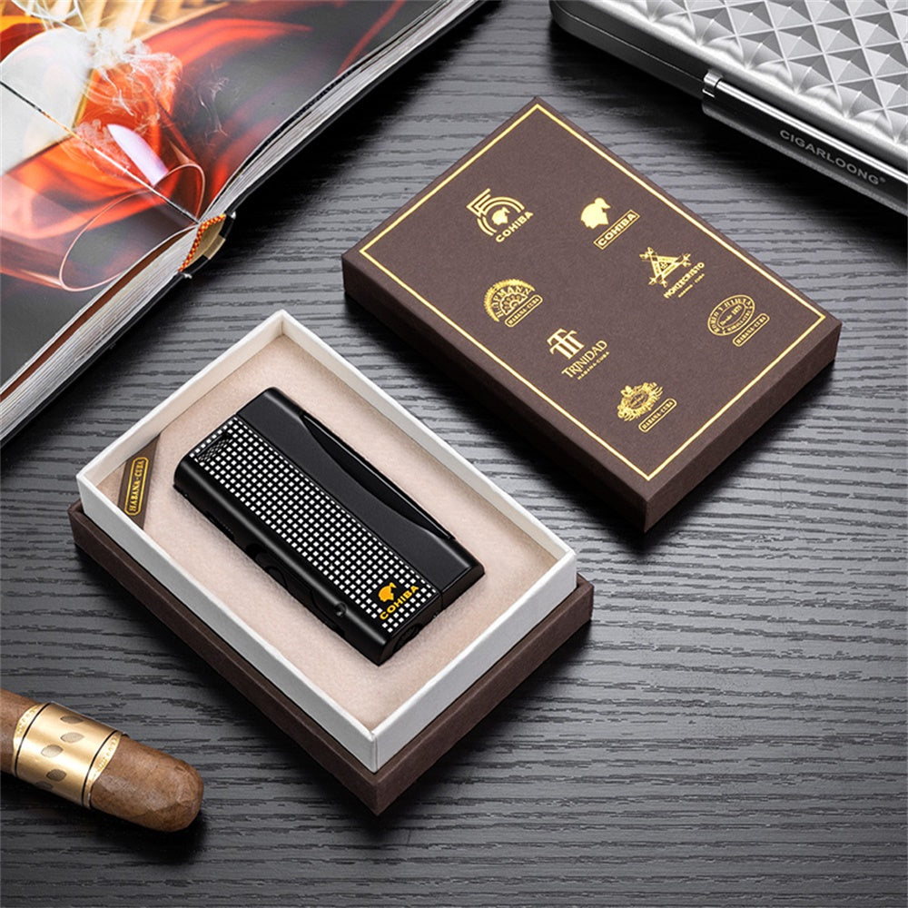 Cohiba Butane Jet Flame Cigar Lighter Series with Gift Box