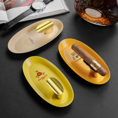 Portable 1 Slot Rest Premium Cigar Ashtray