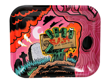 Raw Signature Rolling Trays Collection (Large 14" x11")