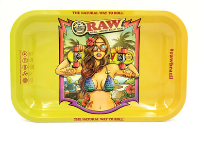 Raw Signature Rolling Trays Collection (Large 14" x11")