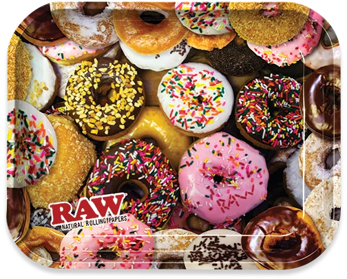 Raw Signature Rolling Trays Collection (Large 14" x11")