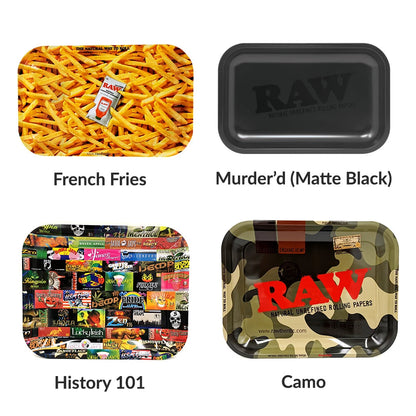 Raw Signature Rolling Trays Collection (Large 14" x11")