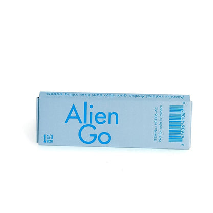 Alien Go 1 1/4 Size Blue Rolling Papers