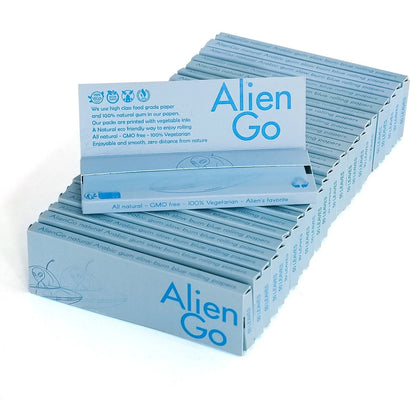 Alien Go 1 1/4 Size Blue Rolling Papers