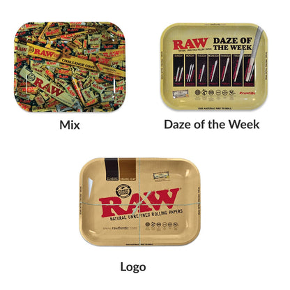 Raw Signature Rolling Trays Collection (Large 14" x11")
