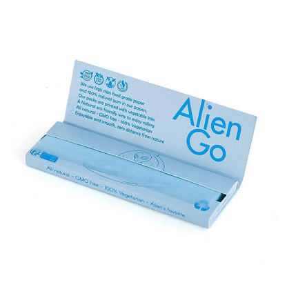 Alien Go 1 1/4 Size Blue Rolling Papers