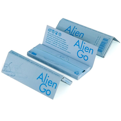 Alien Go 1 1/4 Size Blue Rolling Papers