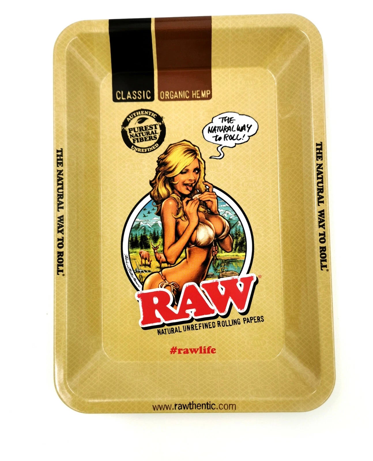 Raw Signature Rolling Trays Collection (Large 14" x11")