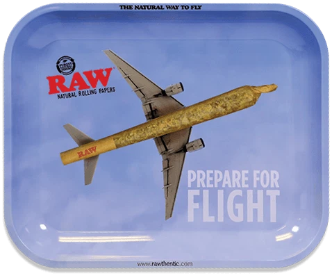 Raw Signature Rolling Trays Collection (Large 14" x11")