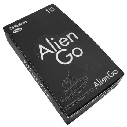 Alien Go 1 1/4 Size Black Rolling Papers