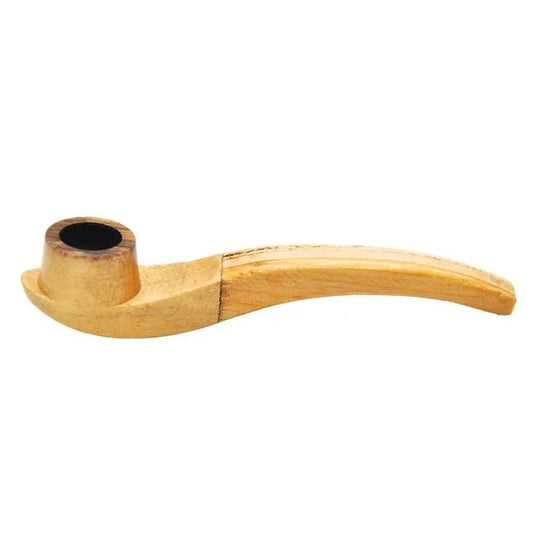 Rustic Minimalist Wooden Pipe - Bittchaser Smoke Shop