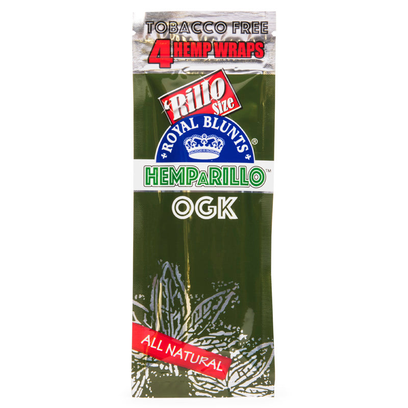 Royal Blunts Hemparillo OGK Flavored Hemp Wraps - Bittchaser Smoke Shop