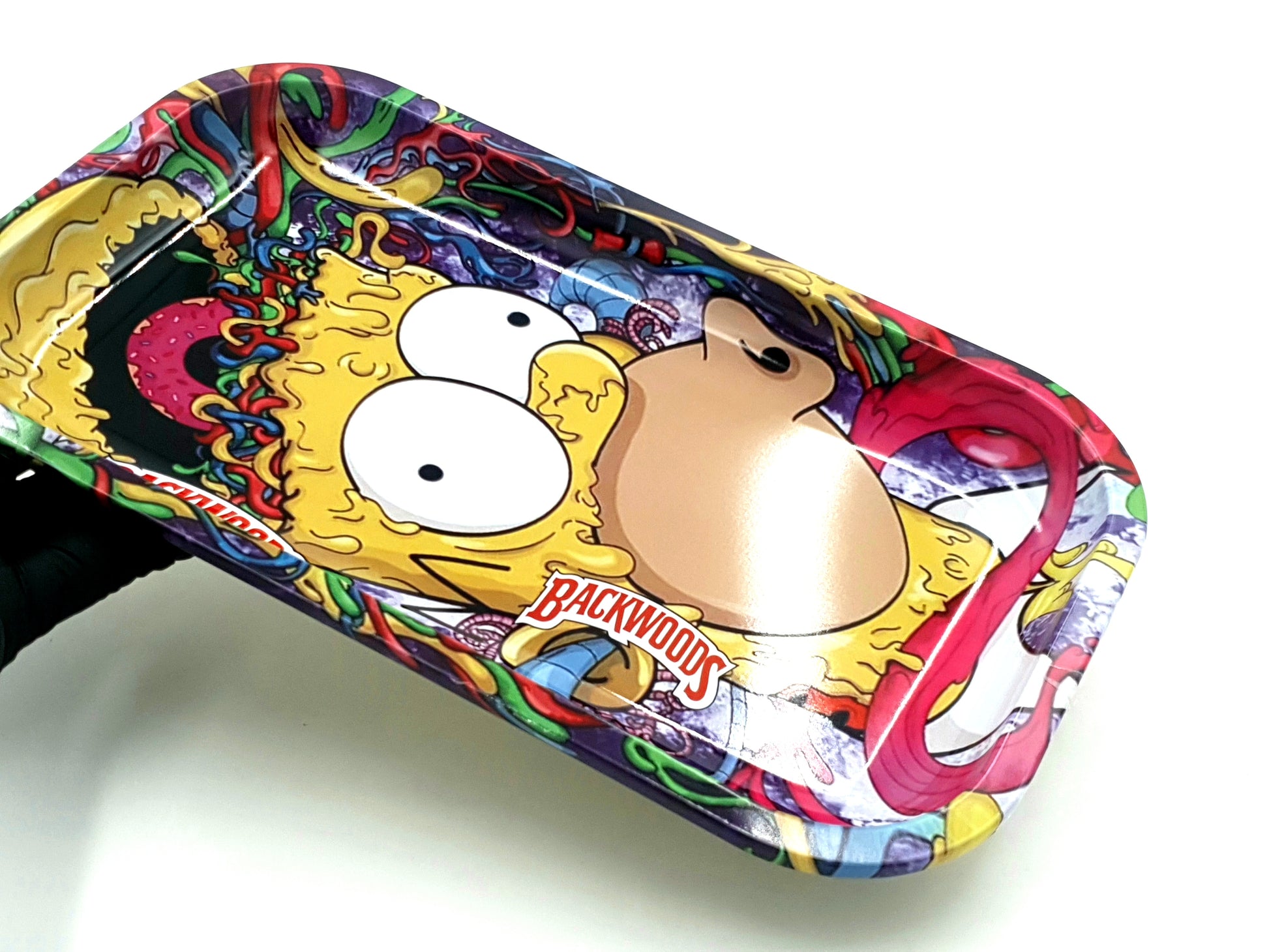 The Simpsons Classic Design Rolling Tray - Large - Bittchaser Smoke Shop