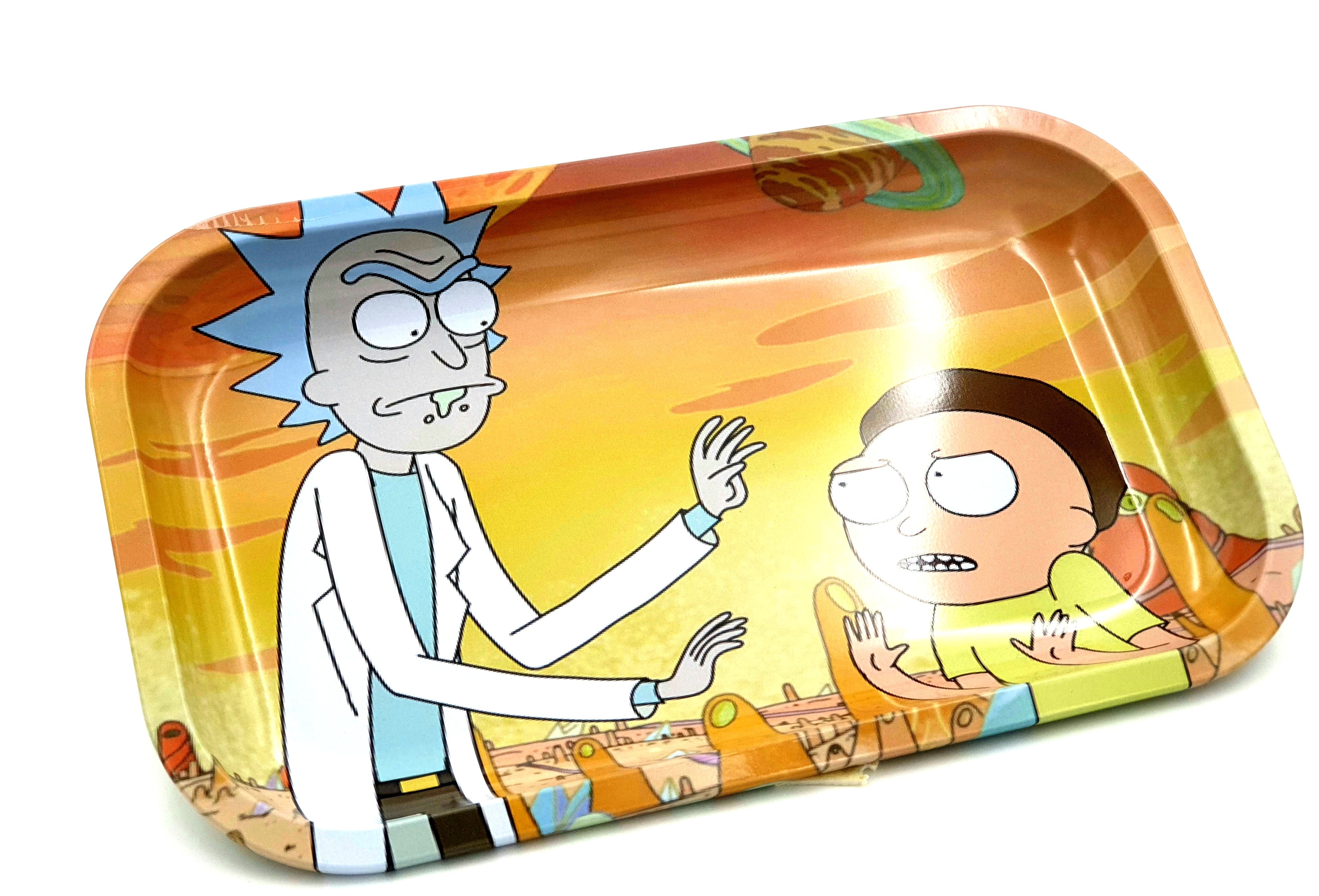 R&M Rare Edition Design Rolling Tray โ Bittchaser Supply Co.