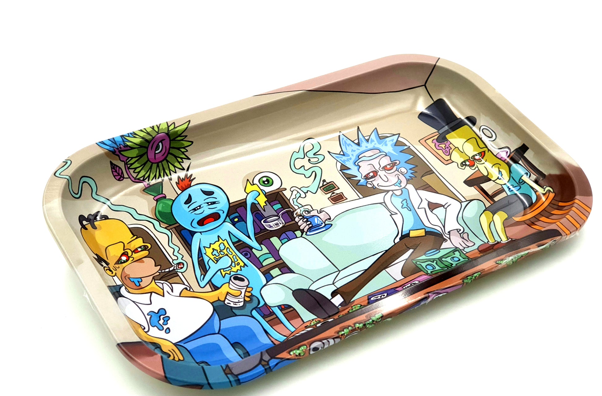 R&M Limited Edition Design Rolling Tray - Large - Bittchaser Smoke Shop