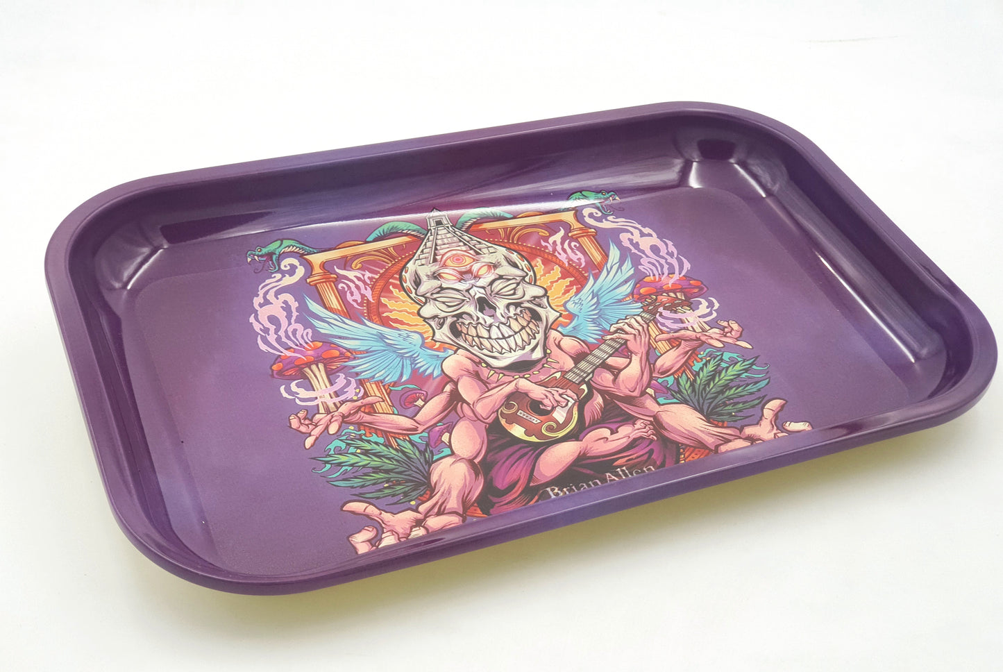 Fine Artwork Rolling Tray - Large