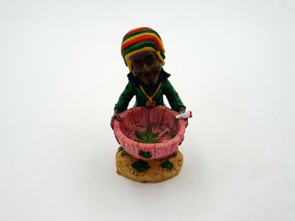 Unique Jamaican Resin Ashtray - Bittchaser Smoke Shop