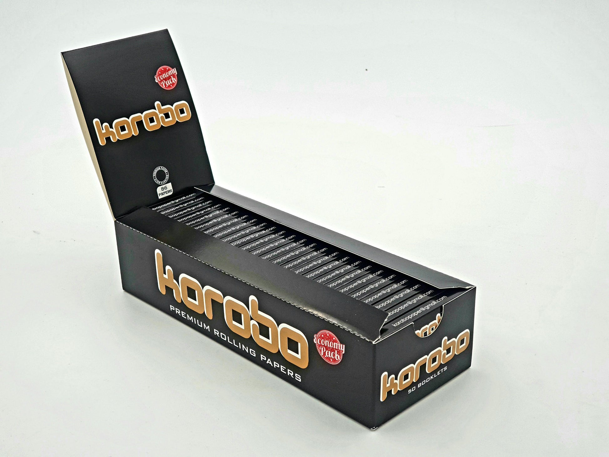 Korobo Brown Regular Size - (Full Box) - Bittchaser Smoke Shop