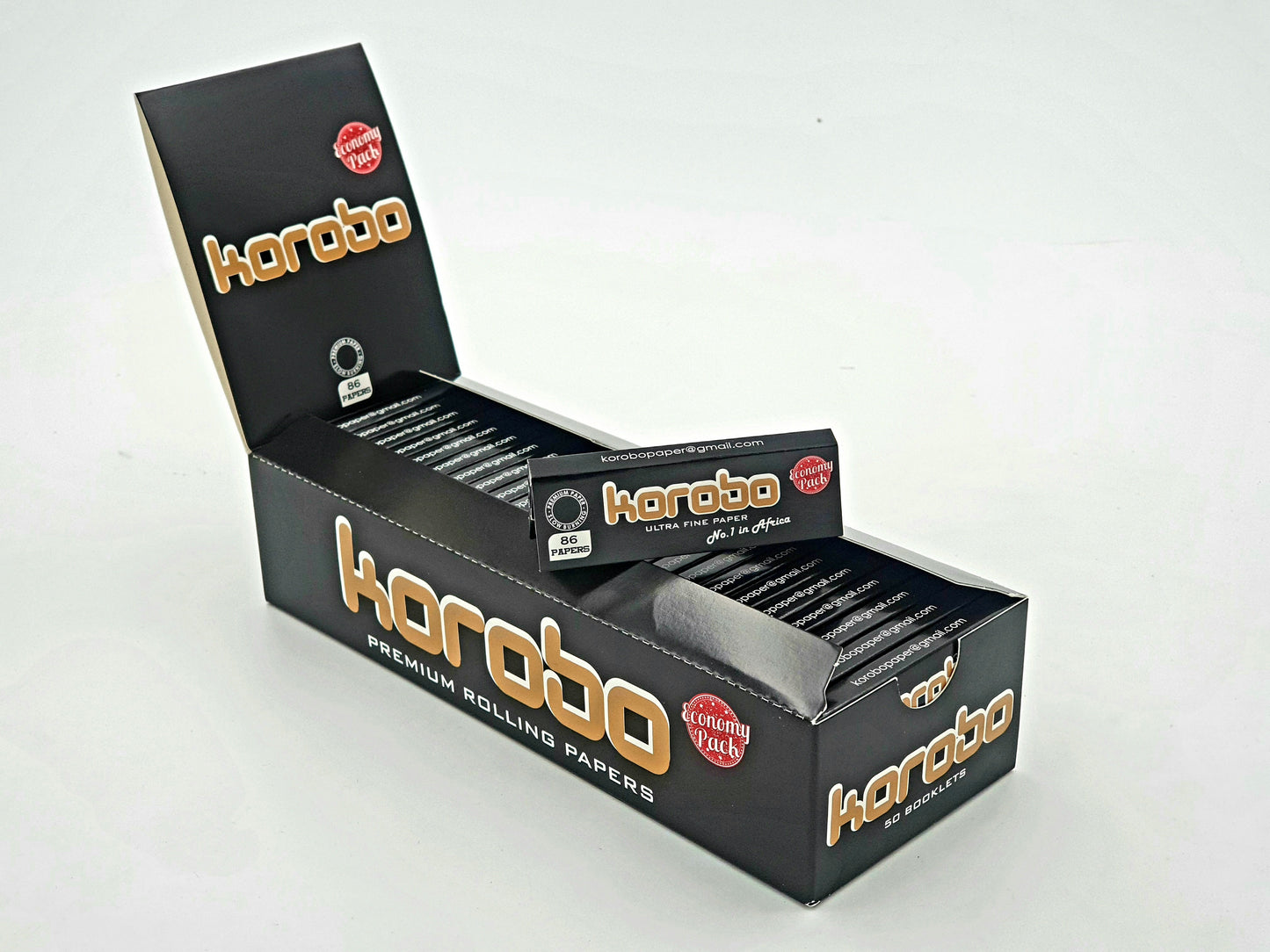 Korobo Brown Regular Size - (Full Box)