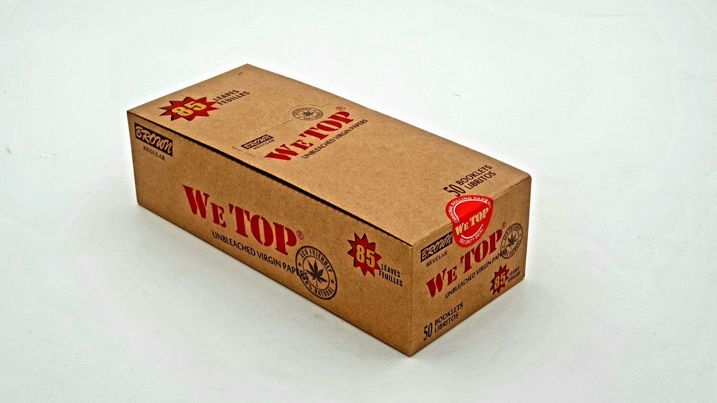 Wetop Brown Regular Size (Full Box) - Bittchaser Smoke Shop
