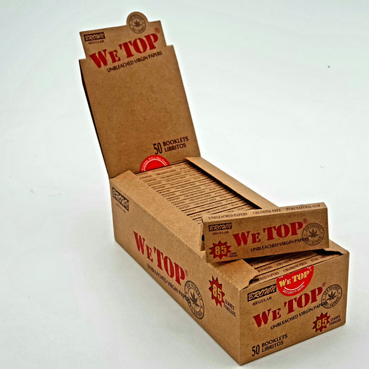 Wetop Brown Regular Size (Full Box) - Bittchaser Smoke Shop