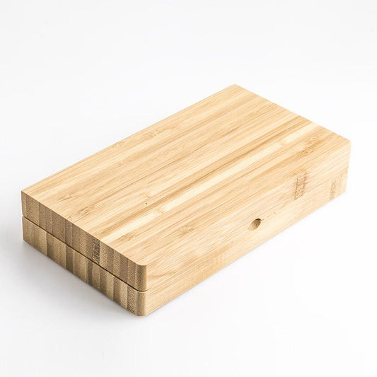 Bamboo Magnetic Rolling Tray - Bittchaser Smoke Shop