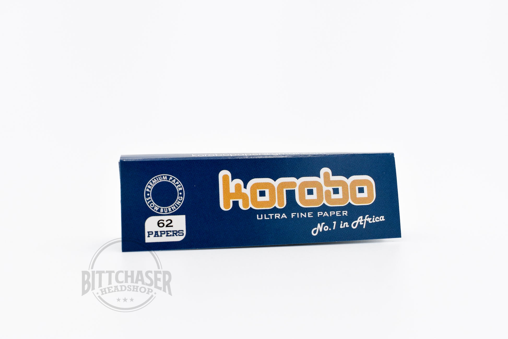 Korobo Blue Rolling Papers Regular Size - (Full box) - Bittchaser Smoke Shop