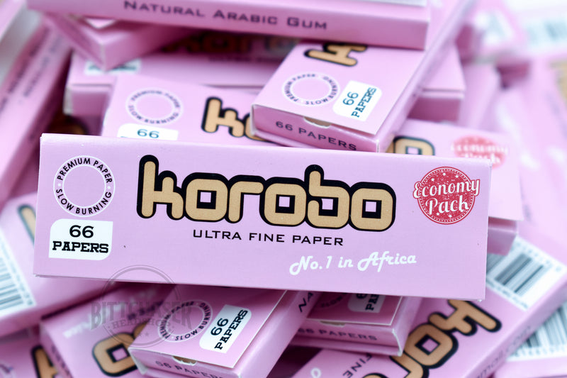 Korobo White Regular Size (Full Box) - Bittchaser Smoke Shop