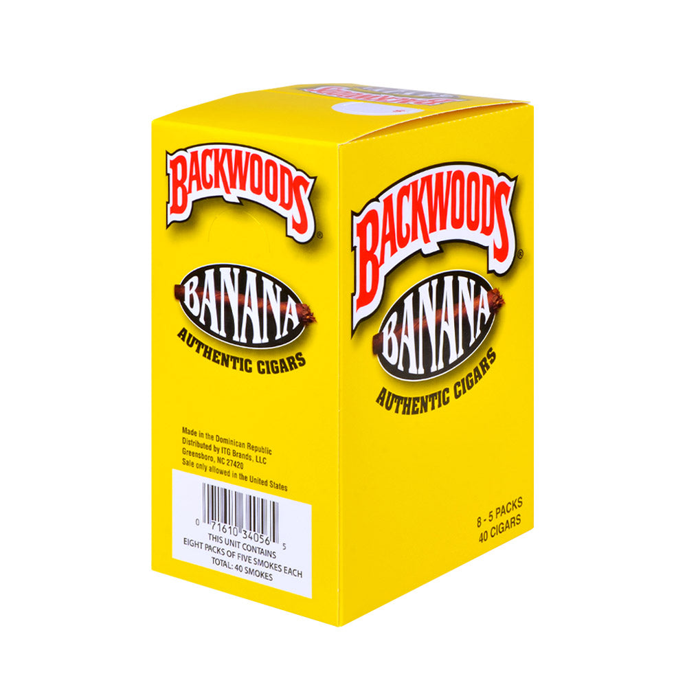 Backwoods Banana Cigars 5 pack - Bittchaser Smoke Shop