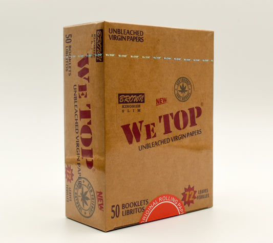 Wetop Kingsize Brown (Full Box) - Bittchaser Smoke Shop
