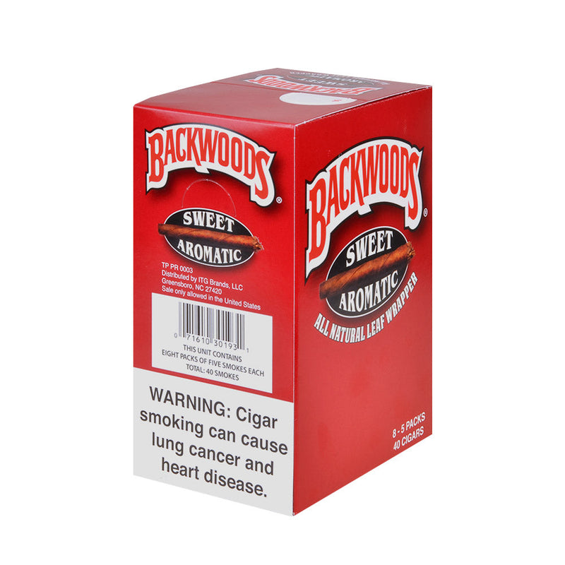 Backwoods Sweet Aromatic Cigars 5 pack - Bittchaser Smoke Shop