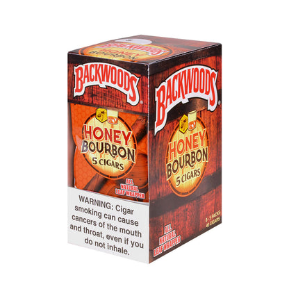 Backwoods Honey Bourbon (5 pack) - Bittchaser Smoke Shop