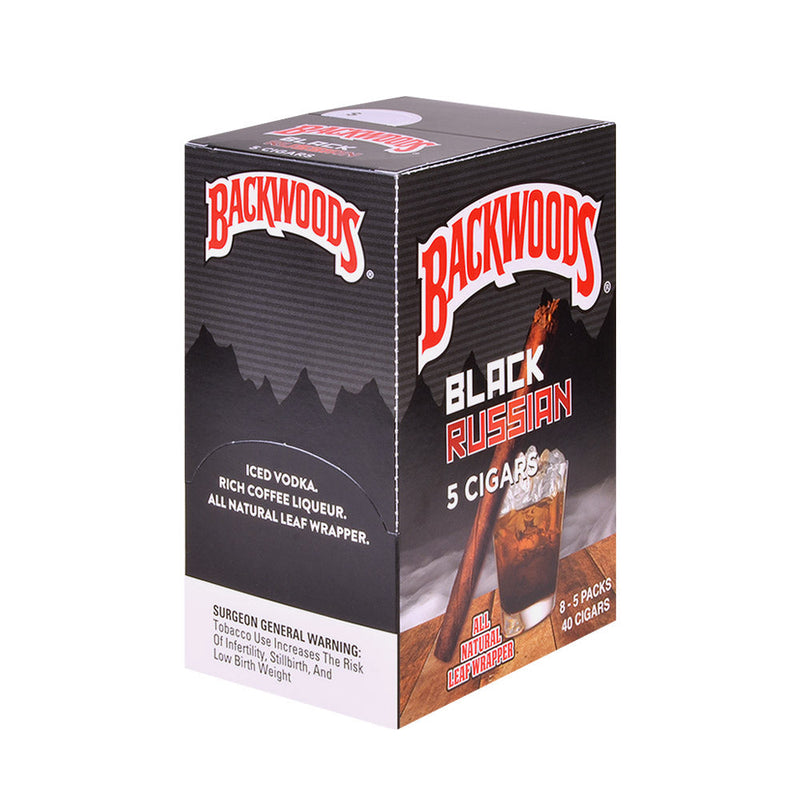 Backwoods Black Russian (5 pack) - Bittchaser Smoke Shop