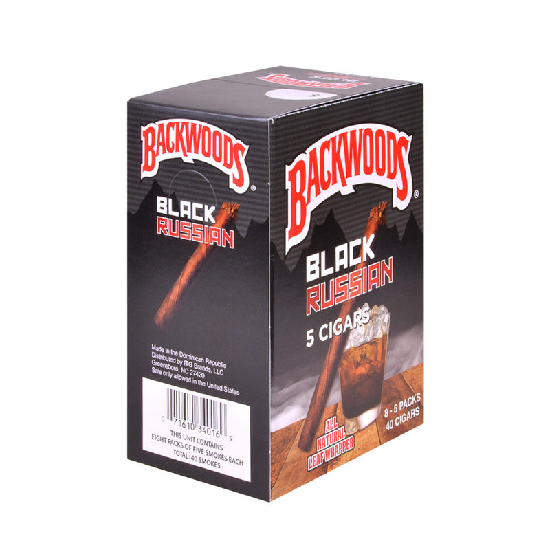 Backwoods Black Russian (5 pack) - Bittchaser Smoke Shop