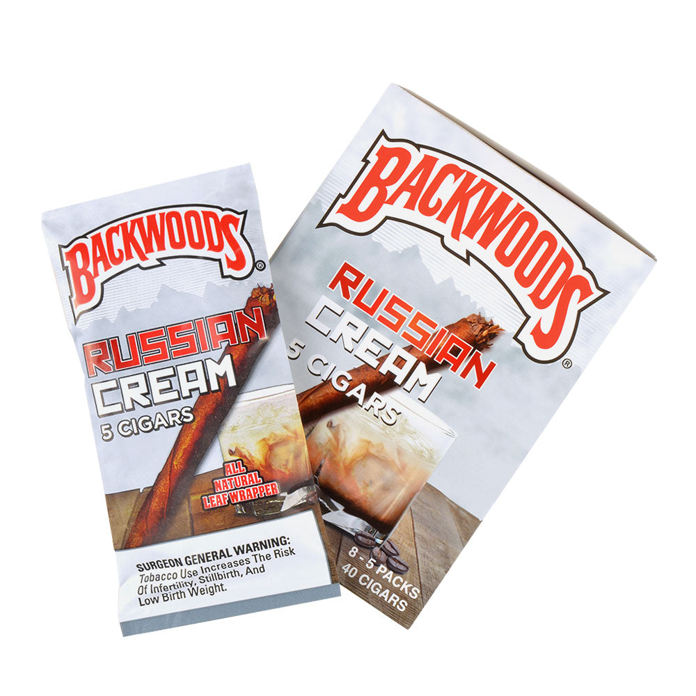 Backwoods Russian Cream (5 pack) - Bittchaser Smoke Shop