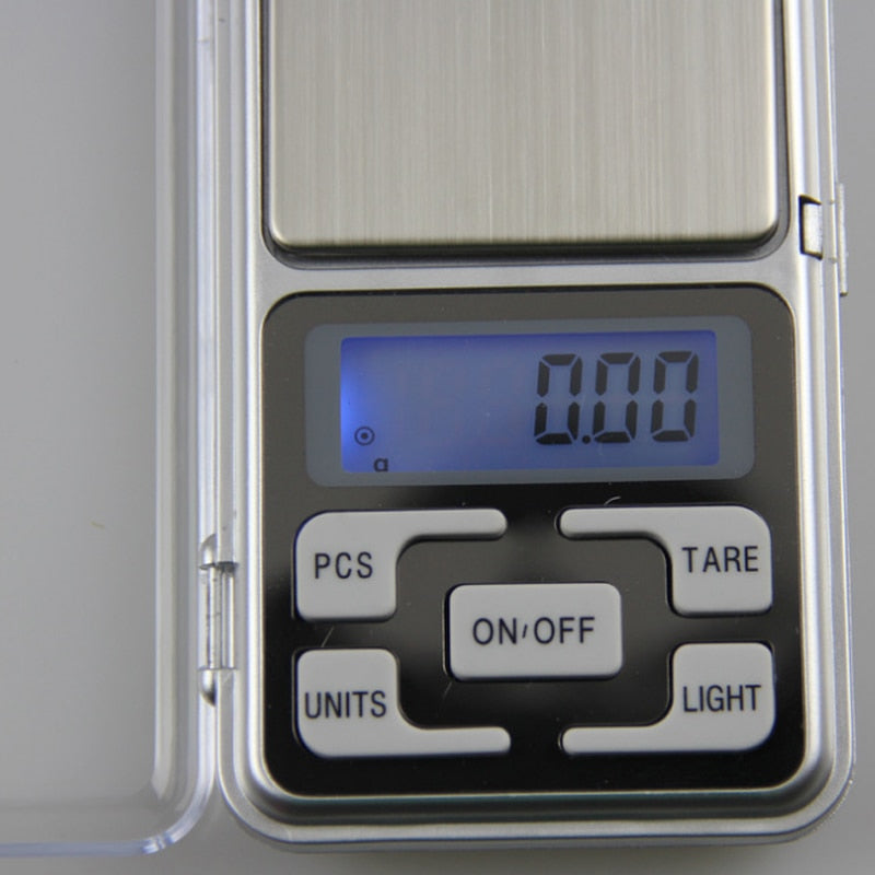 Electronic Pocket Scale (1000g Scale) - Bittchaser Smoke Shop
