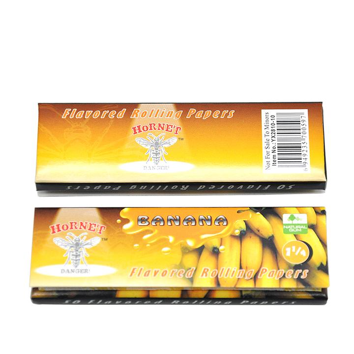 Hornet Banana Flavored Rolling Paper (Full Box)