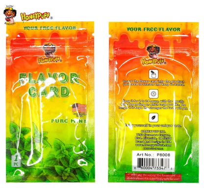 Honeypuff Pure Mint Flavour Cards Insert Infusion - Bittchaser Smoke Shop