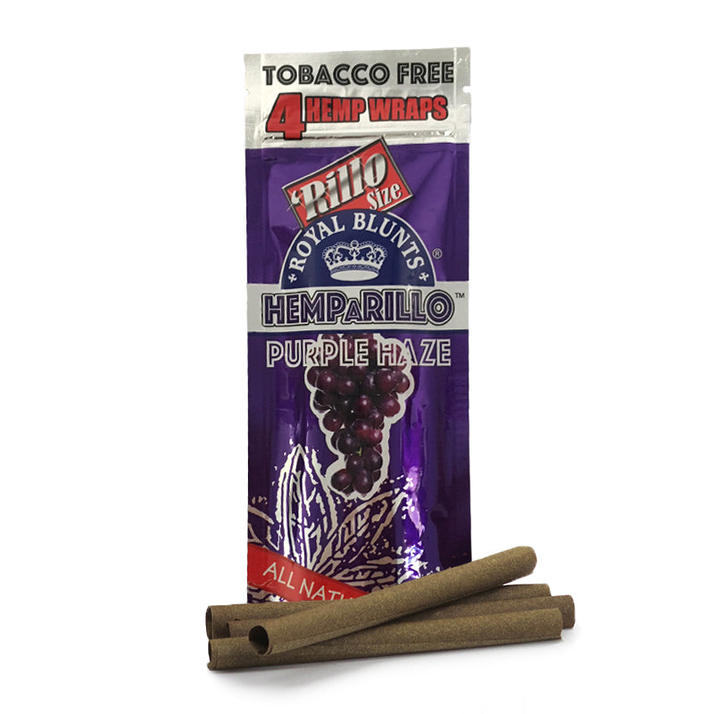 Royal Blunts Hemparillo Purple Haze Flavored Hemp Wraps - Bittchaser Smoke Shop