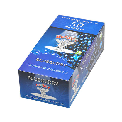 Hornet Blueberry Flavored Rolling Paper (Full box) - Bittchaser Smoke Shop