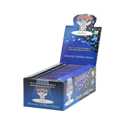 Hornet Blueberry Flavored Rolling Paper (Full box) - Bittchaser Smoke Shop