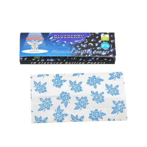 Hornet Blueberry Flavored Rolling Paper (Full box) - Bittchaser Smoke Shop