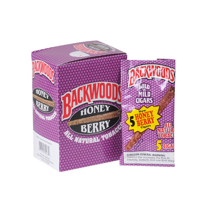 Backwoods Honey Berry (5 pack) - Bittchaser Smoke Shop