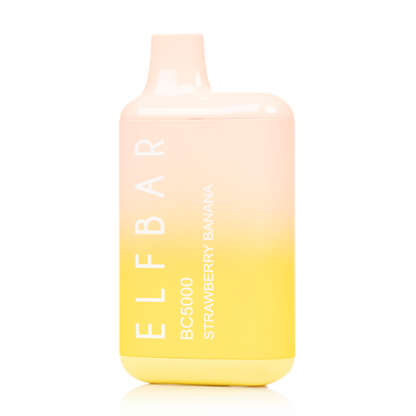 Elf Bar BC5000 Disposable - Strawberry Banana - Bittchaser Smoke Shop