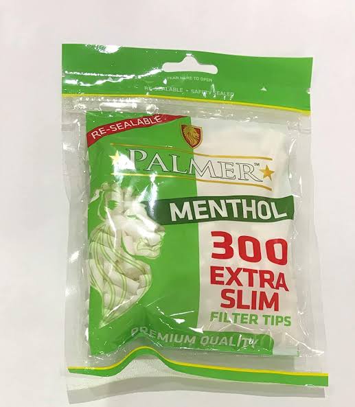 Palmer Slim Mint/Menthol Filter Tips (300Tips per Bag)