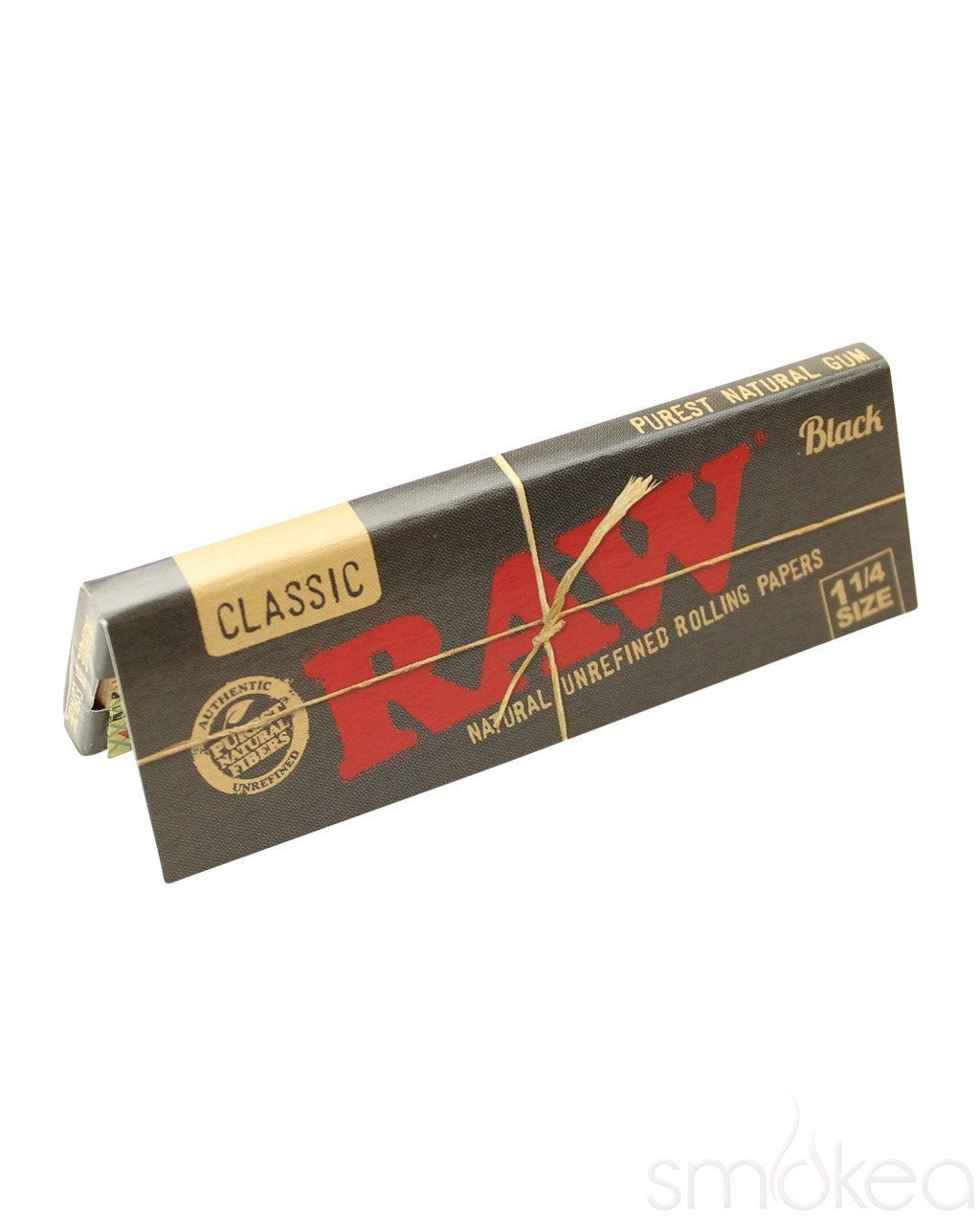 Raw Black Classic 1 1/4 Rolling Papers (Full Box) - Bittchaser Smoke Shop