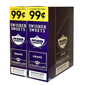 Swisher Sweets Cigarillos Foil Pack Grape