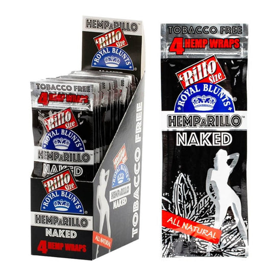 Royal Blunts Hemparillo Naked Flavored Hemp Wraps - Bittchaser Smoke Shop
